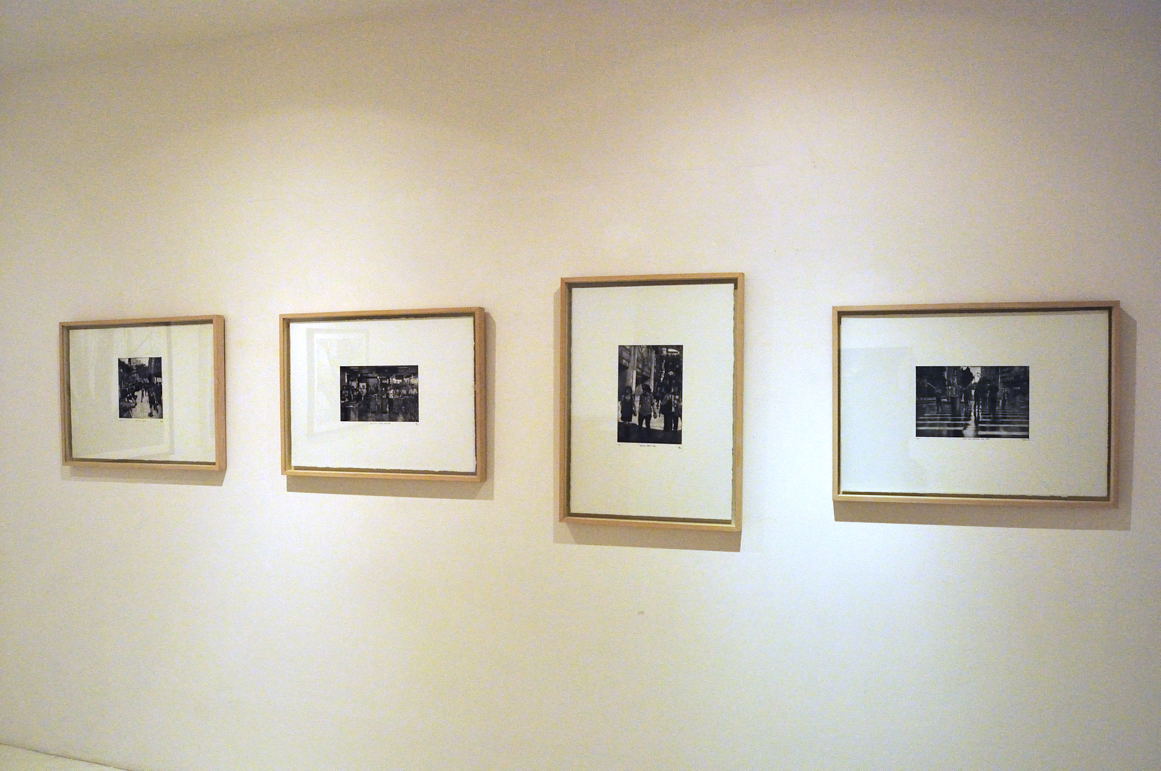 梁在烈 Yang Jae Yeor の版画４点