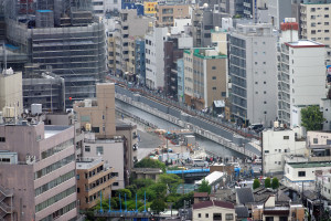 北十間川に架かる東武橋