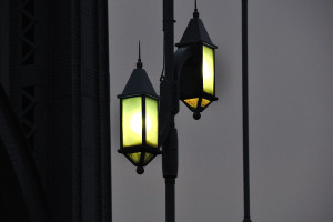 清洲橋の街灯