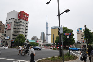 吾妻橋交叉点