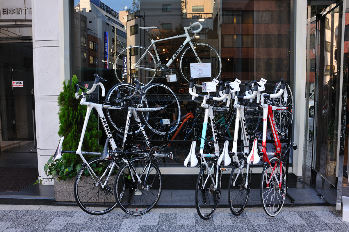 サイクルショップ試乗車